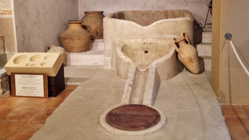 Gammelt vinlagingsutstyr